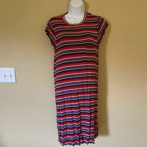 American Eagle striped T-shirt dress